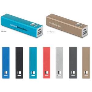 Branded Alu Power Banks