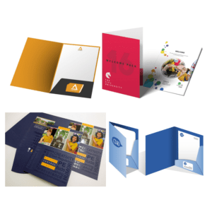 Branded Interlocking Conference Folders