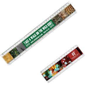 Branded Plastic Insert Rulers