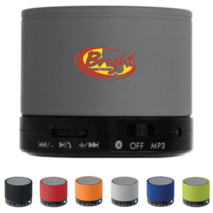 Branded Round Bluetooth Speaker