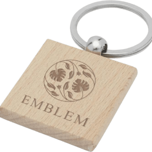 Gioia Beech Wood Keychain